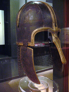 Wikingerhelm aus dem Museum in York